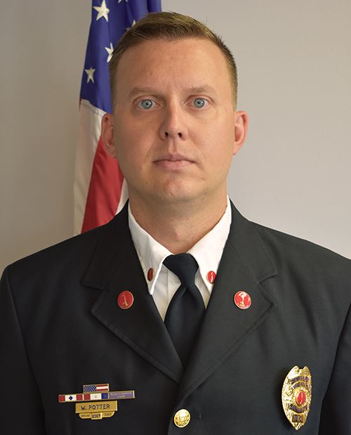 Fire Chief Will Potter 